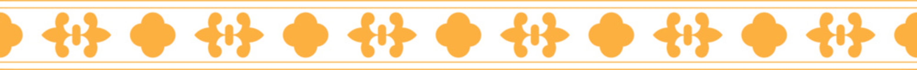 Indian Floral Motif Decorative Border © mysticminimals