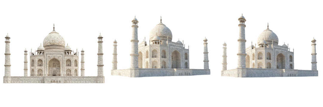 Taj Mahal Agra India Taj Mahal Bharat Famous White Marble Mausoleum Mughal Architecture Landmark Historical Monument Shah Jahan Mumtaz Mahal Seven Wonders of the World Tourism Travel Iconic Heritage
