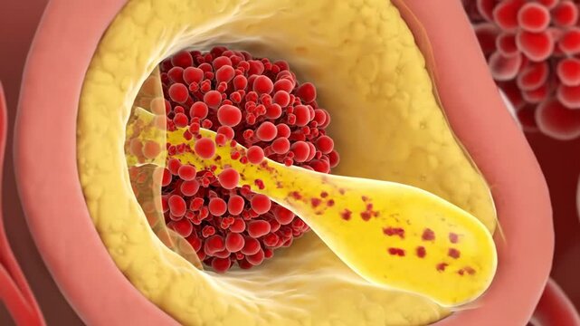 3D Animation: Renal Filtration Journey Through the Kidney Nephron's Glomerulus
