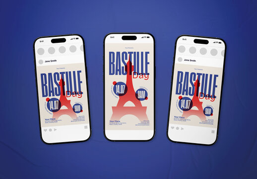 Bastille Day Social Media
