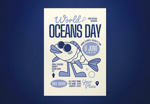 World Ocean Day Flyer