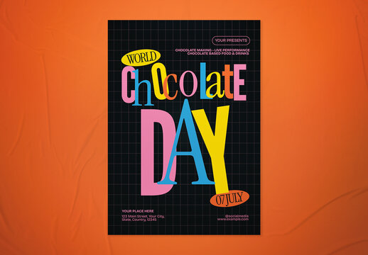 World Chocolate Day Flyer