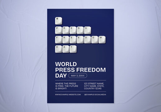 World Press Freedom Day Flyer