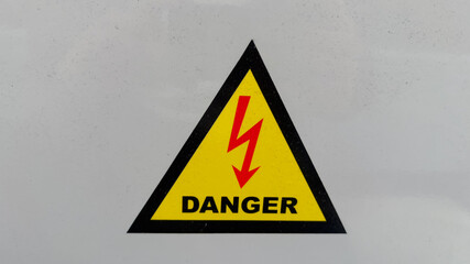 Electrical hazard symbol