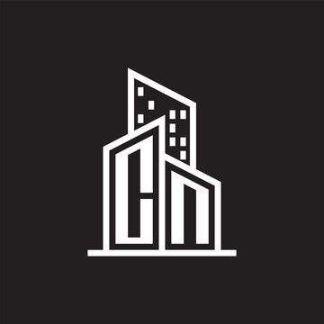 CN Real Estate Logo | Modern Lettermark for Property & Urban Architecture