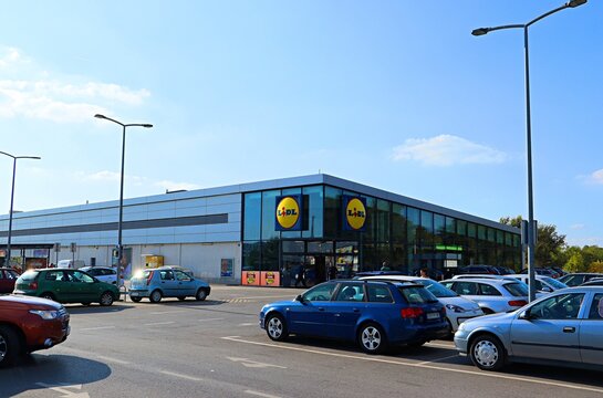 A Lidl grocery store in Zrenjanin, Serbia