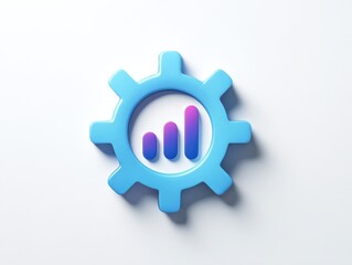 Obraz premium optimization icon isolated on a transparent background ar 43