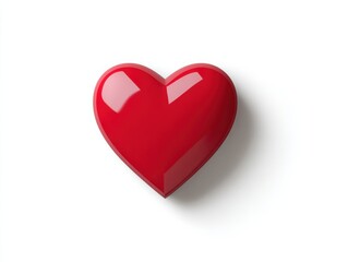 Fototapeta premium heart icon isolated on a transparent background ar 43