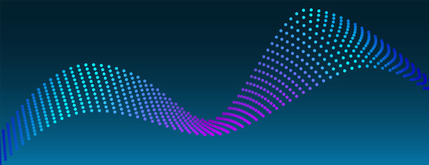 Abstract motion wave background