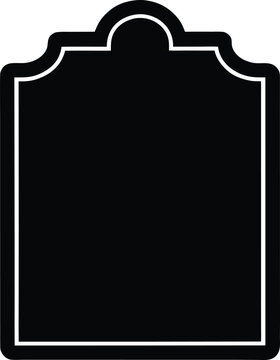 Masonite Board silhouette vector art Illustration