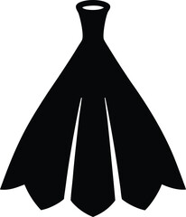 Rag silhouette vector art Illustration