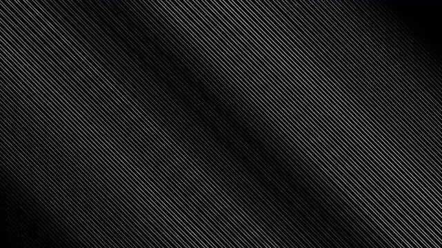 Abstract Black Background with Subtle Diagonal Lines and Light Reflection Subtle Movement