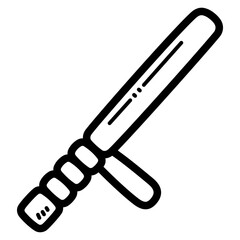 Fototapeta premium baton illustration