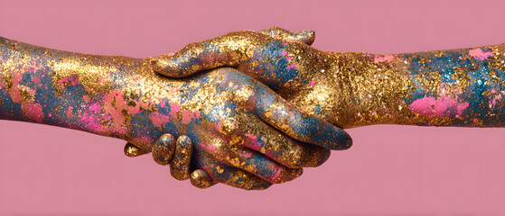 Clasped hands gentle embrace lifestyle minimalist