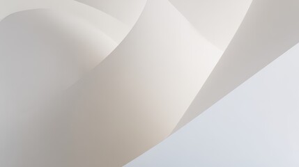 White and grey background with a white and grey line. The line is curved and has a lot of space between it