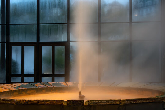 fountain in the spa town
