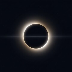 Obraz premium A breathtaking view of a solar eclipse with the moon perfectly aligning with the sun.