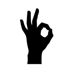 hand sign vector