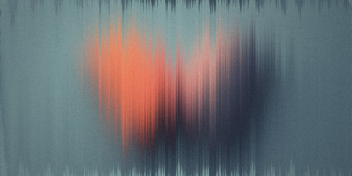 Abstract pixel sorting glitch art background
