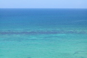 Obraz premium Views of the ocean from above