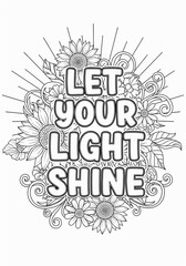 Let your light shine. Scripture Bible verse outline 