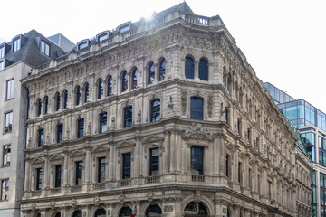 Fototapeta premium British Architecture and Real Estate in London, United Kingdom