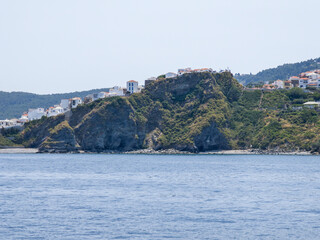 Fototapeta premium Coastline of Skopelos island, Sporades, Thessaly, Greece