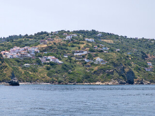 Fototapeta premium Coastline of Skopelos island, Sporades, Thessaly, Greece