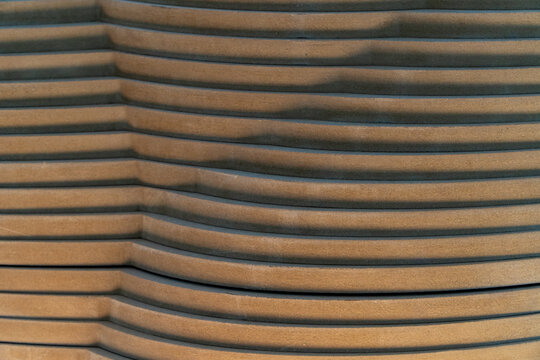 Abstract Wavy Layered Texture Background With Soft Shadows