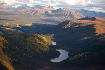 The Evening Sun Creates Lights
