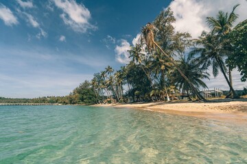Ao Taphao beach on Koh Kood island in Thailand 