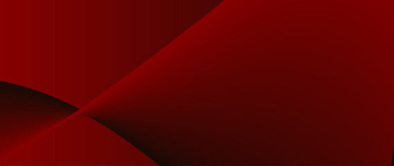Obraz premium Elegant dark red abstract background with smooth, flowing curves and subtle gradients, perfect for modern digital designs and presentations.
