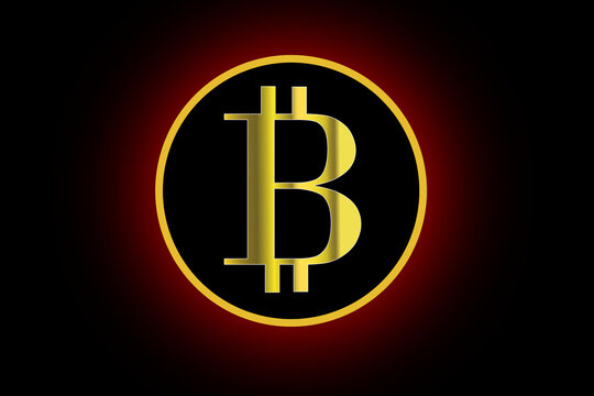 Fond d'&eacute;cran BTC rouge