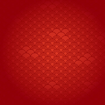 Oriental Chinese new year Background. Chinese traditional template. Japanese pattern.