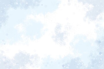 Obraz premium Clean abstract gradient background blending soft blue and white tones for modern designs.