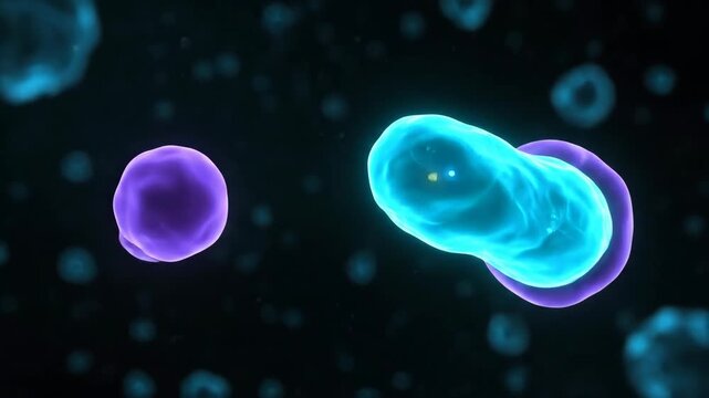 Animated 3D Visualization of Stem Cell Differentiation into Specialized Cell Types