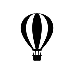 Hot air balloon / ballooning ride flat icon