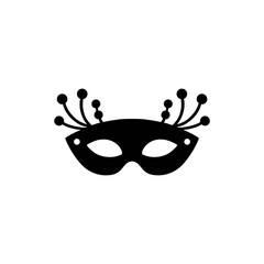 Vector Mardi Gras with carnival masks. Mardi Gras mask. Design for fat tuesday carnival and festival