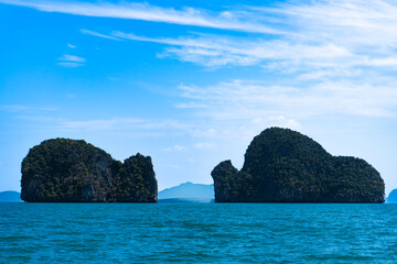 Elephant Island in the sea at Phuket, Thailand