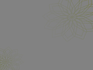 background texture of mandala pattern with green colour. ramadhan and ied al fitr themes