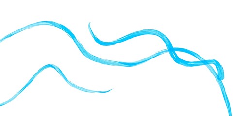 Blue Minimal Hand Painted Brush Texture