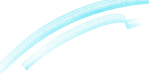 Soft Blue Artistic Brush Stroke Element