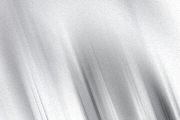 Minimalist monochrome silver texture background with diagonal charcoal shadows and heavy film grain effect for sophisticated design