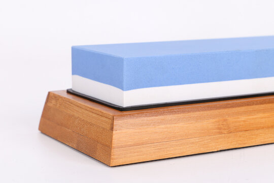 Whetstone on a white background