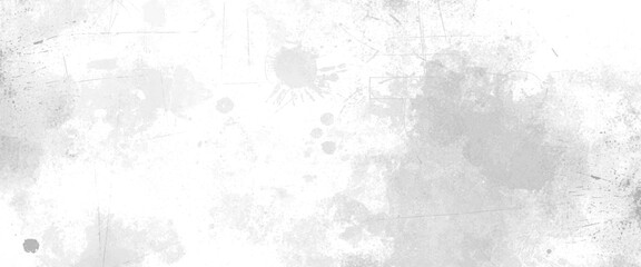 Vector old grunge textures design wall white background 