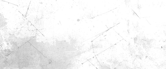 Vector distressed texture grunge wall white background 