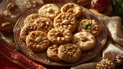 Fototapeta premium pistachio cookies