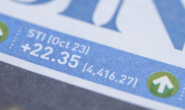 STI Stock Market Index News Showing Significant Positive Increase