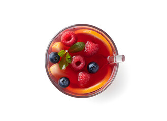 Fr&uuml;chtetee im Glas