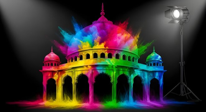 Hyper-Realistic Liquid Color Drops Mid-Air Planetary Collision Splashes Ripples 
Vibrant Hues White Void Speed Shutter Stock Image